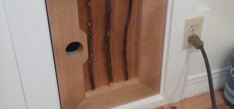 Gas Valve Door problem turned into a dramatic accent!